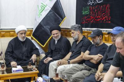 زائرون أجانب يطلعون على خدمات مجمع أبي الفضل العباس (عليه السلام) المقدمة لزائري الأربعين