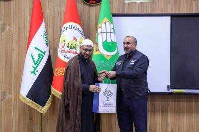 جامعة العميد تكرِّم المساهمين في تقديم الخدمات بمجمع أم البنين (عليها السلام)