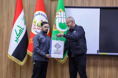 جامعة العميد تكرِّم المساهمين في تقديم الخدمات بمجمع أم البنين (عليها السلام)