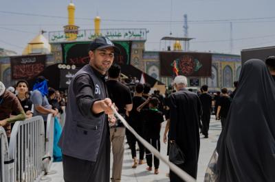 في ذروة زيارة الأربعين.. قسم الشعائر ينظم انسيابية حركة المواكب العزائية