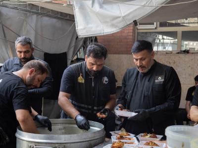 عبر موكب (جنوب الولاء).. قسم المعارف يضاعف جهوده لخدمة الزائرين في كربلاء