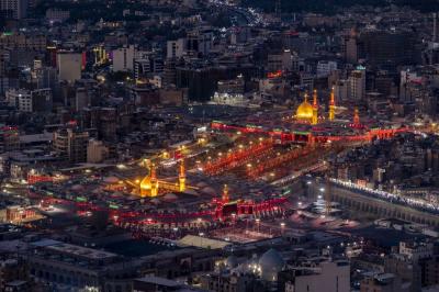 بالصور.. جموع المعزّين تحتشد عند العتبتين المقدستين في كربلاء لإحياء زيارة الأربعين