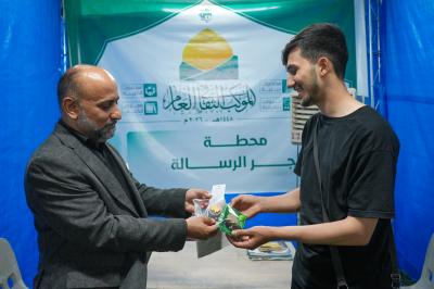 على محور بغداد.. المشرف على الموكب الثقافي العام يكرّم عددًا من المشاركين في فعالياته