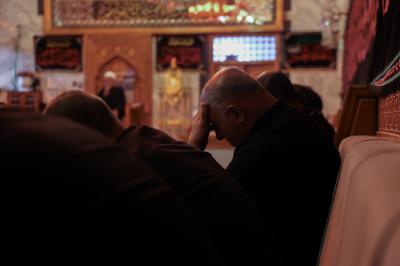  قسم الشؤون الدينية يقيم مجلس عزاء لإحياء ذكرى أربعين الإمام الحسين (عليه السلام)
