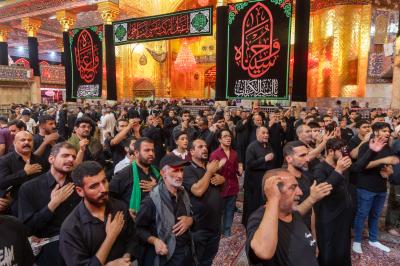 شعبة الخطابة تستذكر مصائب أهل البيت (عليهم السلام) عبر مجلس عزاء في الصحن الشريف