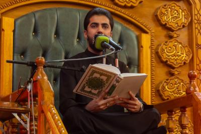 شعبة الخطابة تستذكر مصائب أهل البيت (عليهم السلام) عبر مجلس عزاء في الصحن الشريف