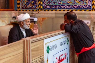قسم الشؤون الدينية: نحو 80 ألف مستفيد من الإجابة عن الأسئلة الشرعية خلال زيارة الأربعين