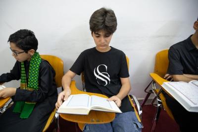 استعدادًا للمشاركة بمسابقة الجود القرآنية.. المجمع العلمي يجري اختبارًا لطلبة الحفظ في بغداد