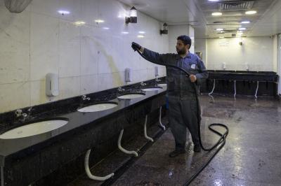 منها 124 مليون لتر من المياه.. قسم الشؤون الخدمية يحصي خدماته المقدمة لزائري الأربعين