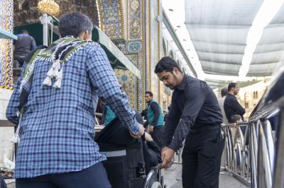 قسم حفظ النظام يؤمّن انسيابية حركة الزائرين والعجلات