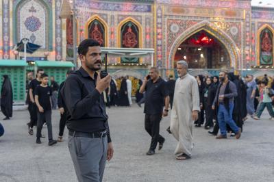 قسم حفظ النظام يؤمّن انسيابية حركة الزائرين والعجلات