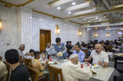 بجوار الكفيل: مضيف العتبة العباسية، تجسيد للكرم الهاشمي في إطعام الطعام على حبّه
