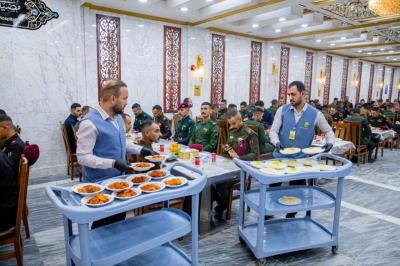 بجوار الكفيل: مضيف العتبة العباسية، تجسيد للكرم الهاشمي في إطعام الطعام على حبّه