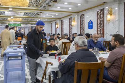بجوار الكفيل: مضيف العتبة العباسية، تجسيد للكرم الهاشمي في إطعام الطعام على حبّه