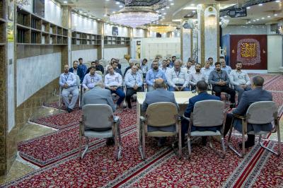 ضمن جهوده لترسيخ أخلاقيات العمل.. مركز الامتثال الوظيفي يجتمع مع ملاكات قسم الشعائر والمواكب الحسينية