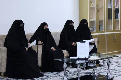 شعبة فاطمة بنت أسد تشكل اللجان الخاصة بمسابقة (أشرقت بشائر الرحمة)