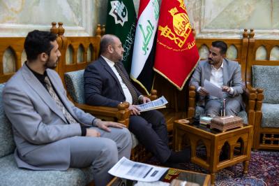قسم العلاقات العامة يناقش التحضيرات النهائية لإقامة مخيم الطلبة المتفوقين
