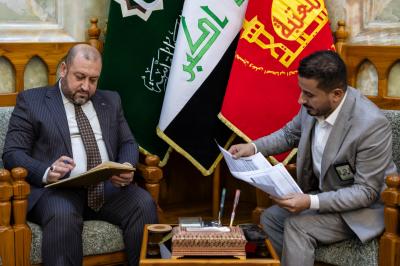 قسم العلاقات العامة يناقش التحضيرات النهائية لإقامة مخيم الطلبة المتفوقين