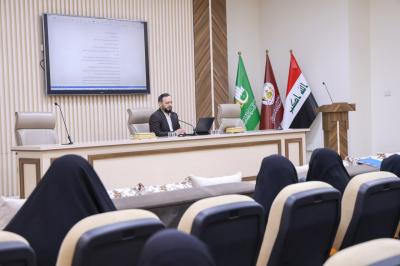 شعبة الخطابة النسوية تقيم ندوة لخطيبات المنبر الحسيني عن سيرة السيدة سكينة (عليها السلام)