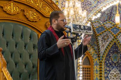 العتبة العباسية المقدسة تقيم مجلسًا عزائيًّا لإحياء ذكرى شهادة الإمام الحسن العسكري (عليه السلام)