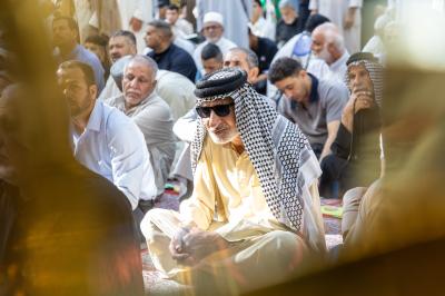 قسم الشؤون الدينية يقيم مجلسًا لإحياء ذكر أهل البيت (عليهم السلام) في الصحن الشريف