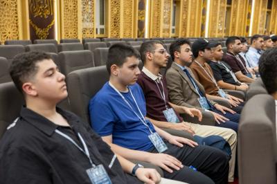 قسم العلاقات العامة يطلق فعاليات مخيم فتية الكفيل الوطني للطلبة المتفوقين من المدارس العراقية