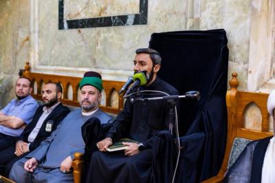قسم العلاقات العامة ينظم مجلس عزاء لإحياء ذكرى شهادة الإمام العسكري (عليه السلام)