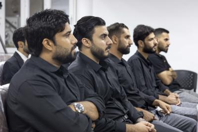 قسم الشؤون الفكرية يقدم محاضرة عقائدية لوفد شبابي من ميسان
