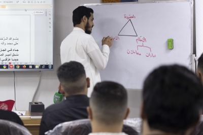 قسم الشؤون الفكرية يقدم محاضرة عقائدية لوفد شبابي من ميسان