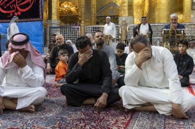 العتبة العباسية المقدسة تقيم مجلس عزاء بذكرى شهادة الإمام الحسن العسكري (عليه السلام)