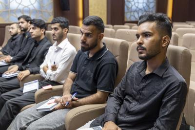 ضمن برنامج رواد الملتقى.. قسم الشؤون الفكرية ينظم ورشة ثقافية لوفد طلابي من ميسان