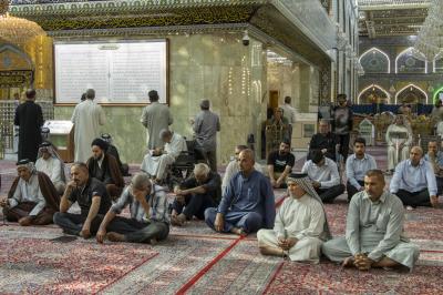 شعبة الخطابة تستذكر شهادة الإمام الحسن العسكري (عليه السلام) عبر مجلسها العزائي