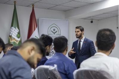 قسم الشؤون الفكرية يقيم محاضرة حول مفهوم الإبداع لوفد شبابي من محافظة ميسان