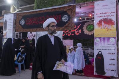 قسم الشؤون الدينية يقدم خدماته لزائري سامراء بذكرى شهادة الإمام الحسن العسكري (عليه السلام)