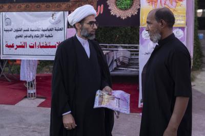 قسم الشؤون الدينية يقدم خدماته لزائري سامراء بذكرى شهادة الإمام الحسن العسكري (عليه السلام)