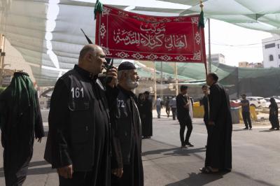 بالتنسيق مع قسم الشعائر.. المواكب العزائية تحيي ذكرى شهادة الإمام الحسن العسكري (عليه السلام) في كربلاء