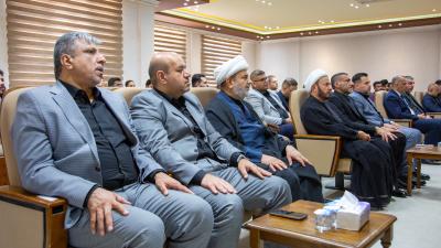 جامعة الكفيل تحيي ذكرى شهادة الإمام الحسن العسكري (عليه السلام) بمجلس عزاء