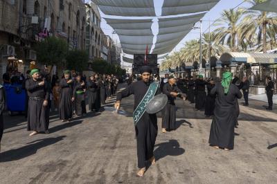 قسم حفظ النظام يؤمن انسيابية حركة المواكب العزائية في كربلاء بذكرى شهادة الإمام العسكري (عليه السلام)
