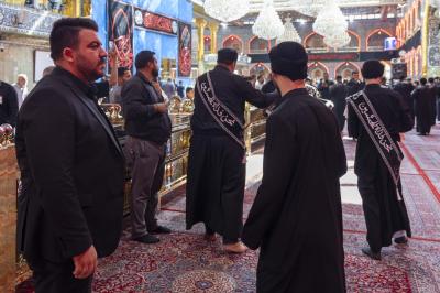 قسم حفظ النظام يؤمن انسيابية حركة المواكب العزائية في كربلاء بذكرى شهادة الإمام العسكري (عليه السلام)