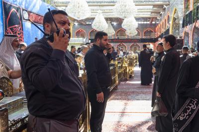 قسم حفظ النظام يؤمن انسيابية حركة المواكب العزائية في كربلاء بذكرى شهادة الإمام العسكري (عليه السلام)