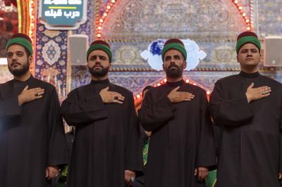 خدمة العتبتين المقدستين يحيون ذكرى شهادة الإمام الحسن العسكري (عليه السلام)