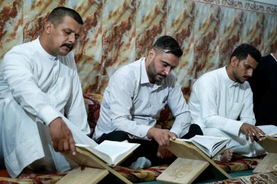 المجمَع العلمي يستأنف برنامج (وفاءً للدماء) في منازل عوائل الشهداء بمحافظة المثنى