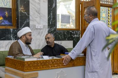 قسم الشؤون الدينية يضاعف خدماته التبليغية والإرشادية للزائرين بذكرى شهادة الإمام الحسن العسكري (عليه السلام)