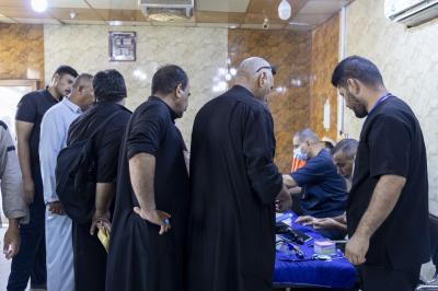 قسم الشؤون الطبية يحصي خدماته المقدّمة للزائرين في سامراء بذكرى شهادة الإمام العسكري (عليه السلام)