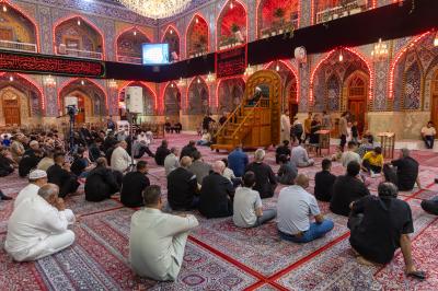 شعبة الخطابة تختتم مجالسها العزائية الخاصة بإحياء ذكرى شهادة الإمام الحسن العسكري (عليه السلام)