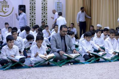 المجمع العلمي ينظم محفلًا قرآنيًّا لطلبة مشروع حفظ القرآن الكريم في كربلاء