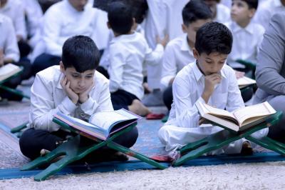 المجمع العلمي ينظم محفلًا قرآنيًّا لطلبة مشروع حفظ القرآن الكريم في كربلاء