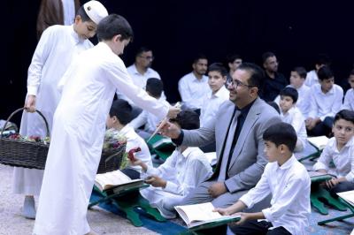 المجمع العلمي ينظم محفلًا قرآنيًّا لطلبة مشروع حفظ القرآن الكريم في كربلاء