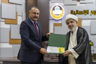 العتبة العباسية المقدسة تطلق فعاليات أسبوع النبي الأعظم (صلى الله عليه وآله) الثقافي في جامعة الموصل