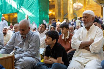 قسم الشؤون الدينية يقدم محاضرة توجيهية لزائري مرقد أبي الفضل العباس (عليه السلام)
